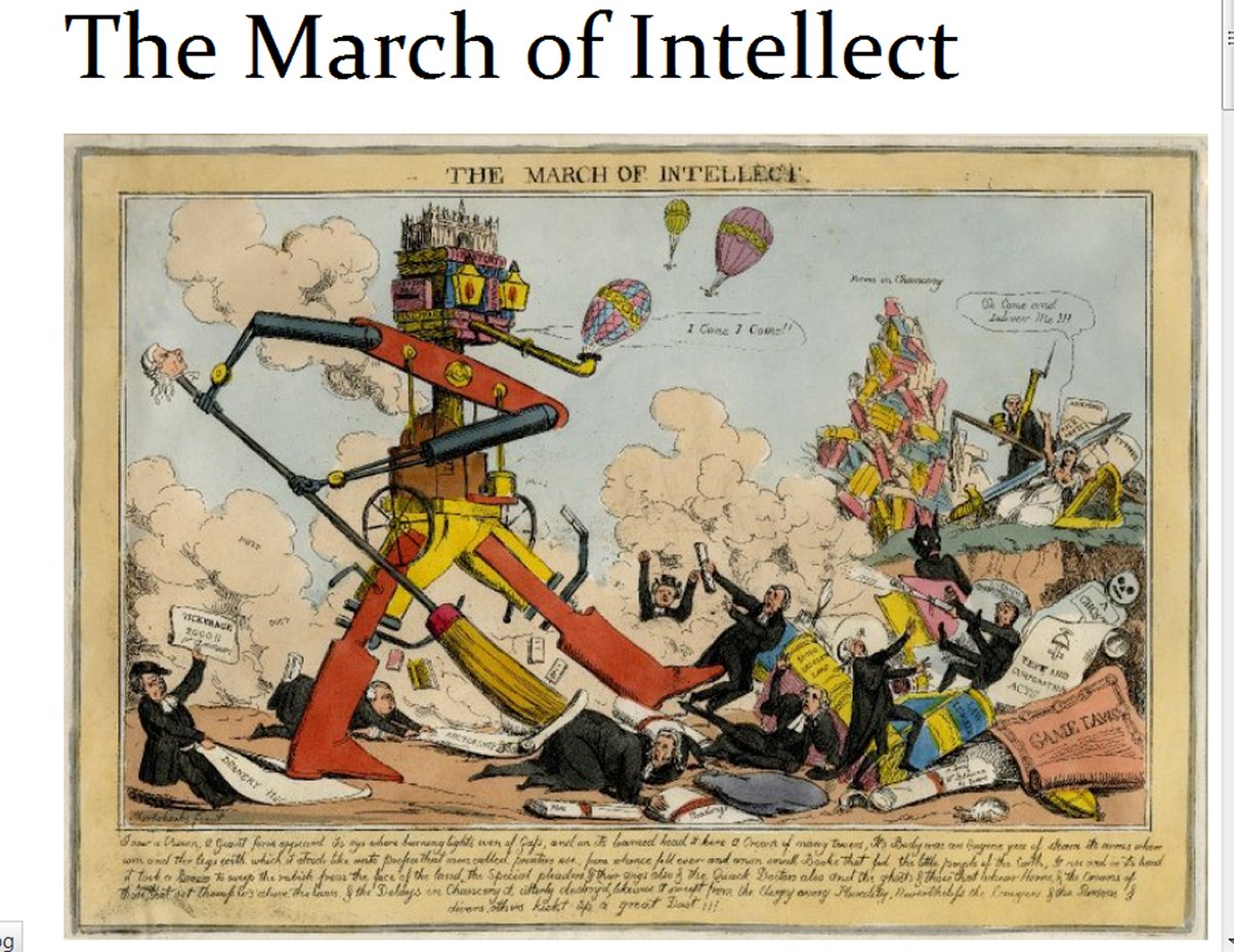 March of Intellect Robert Seymour